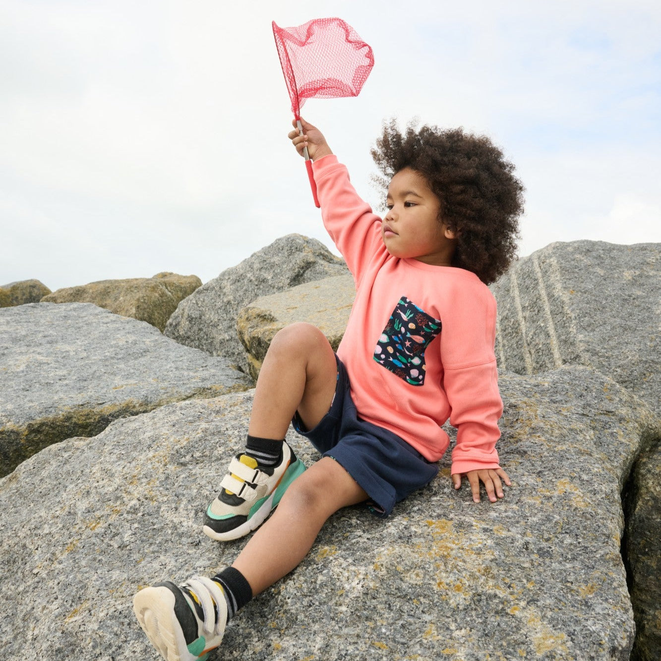 Under the sea reversible sweatshirt