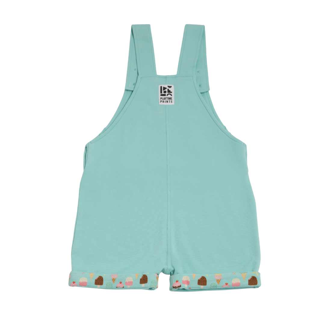 Ice cream Sundays short dungarees