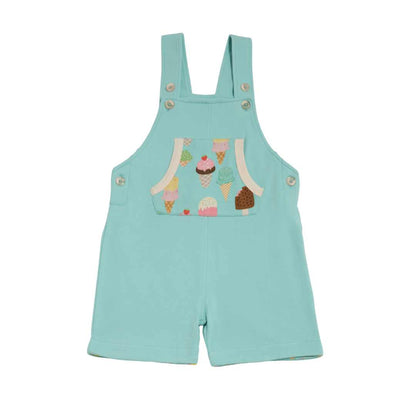 Ice cream Sundays short dungarees
