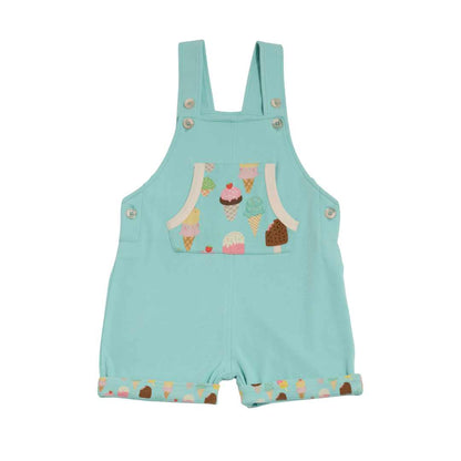 Ice cream Sundays short dungarees