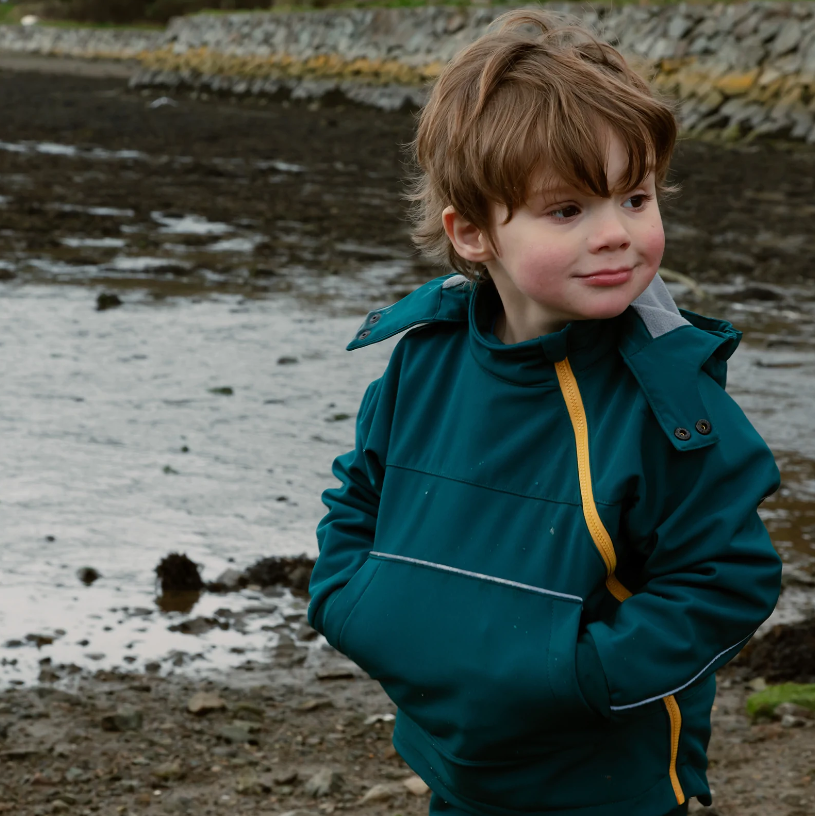 Waterproof eco hooded top