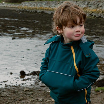 Waterproof eco hooded top