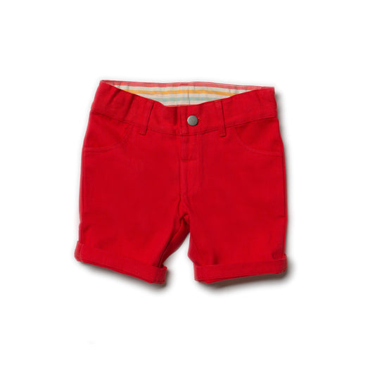 Red sunshine shorts
