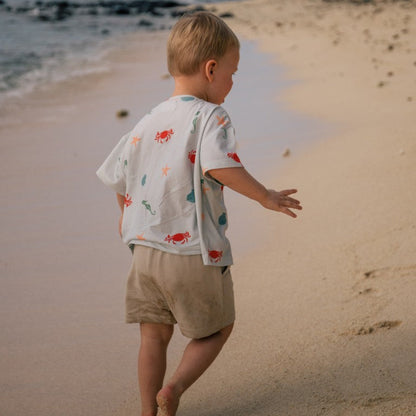 Marine print t-shirt