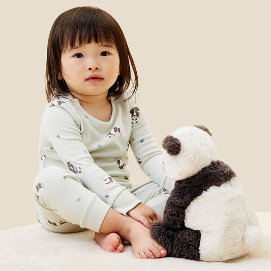 Panda print pyjamas