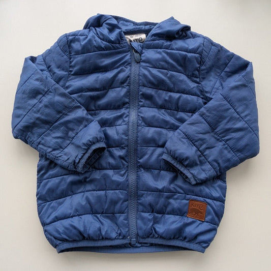 Cocoon coat - blue - resale