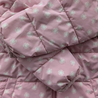 Snuggle coat - pink floral - resale
