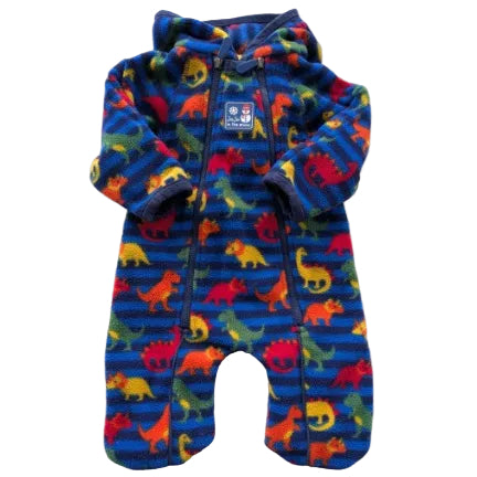 JoJo fleece dino snowsuit