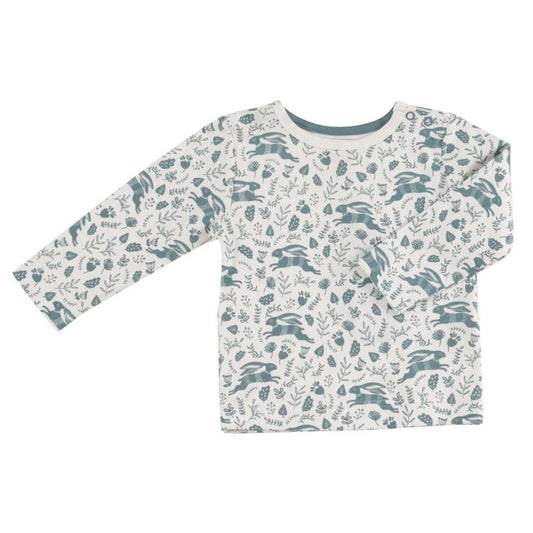 Blue hares long sleeve top