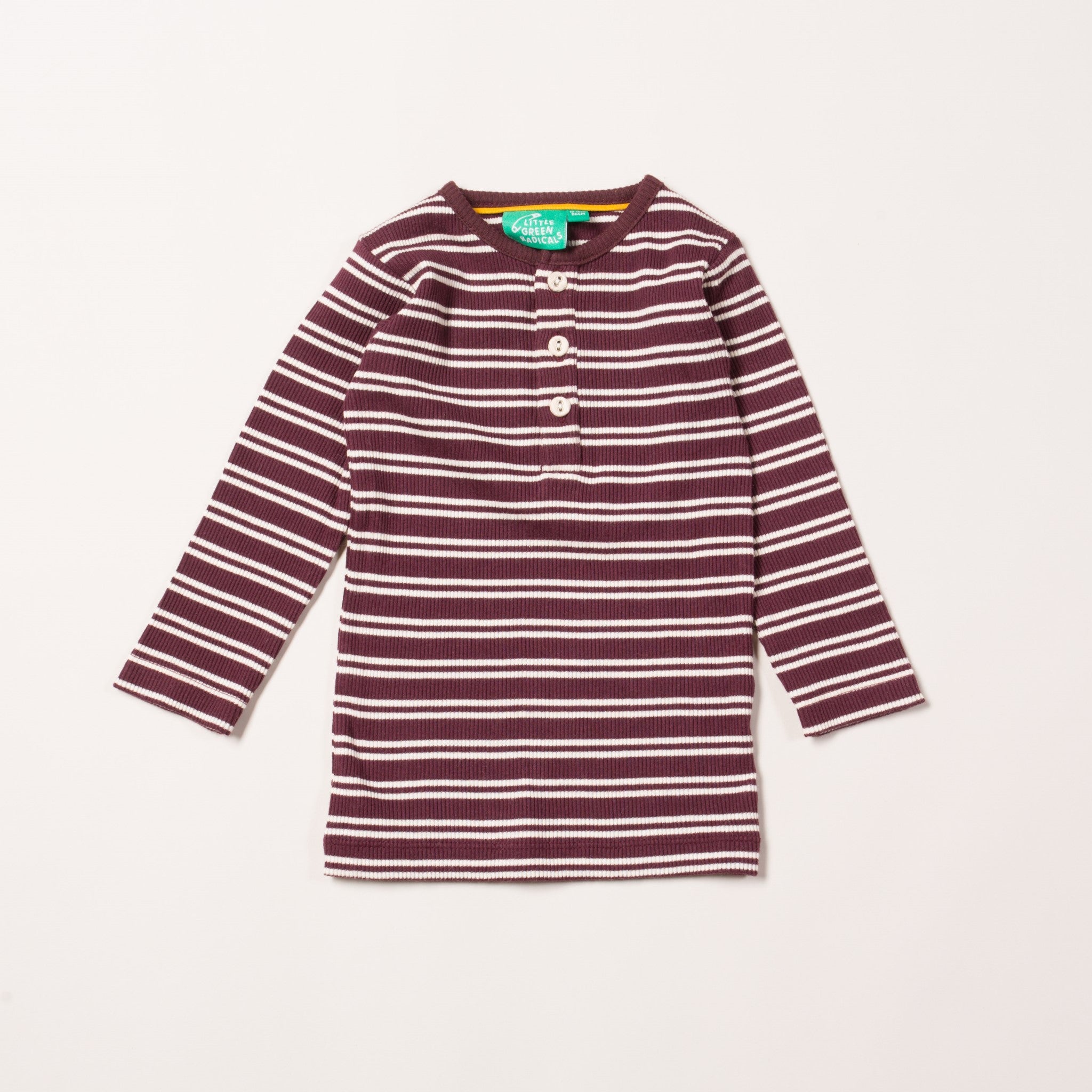 Plum stripes forever top