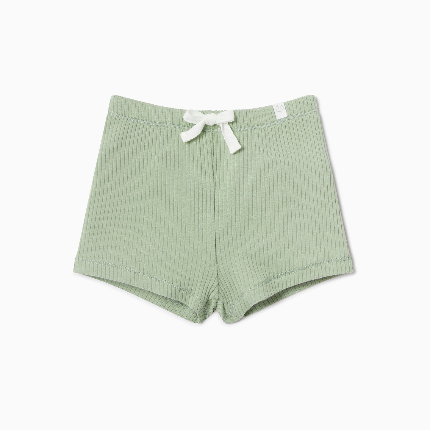 Ribbed shorts - sage