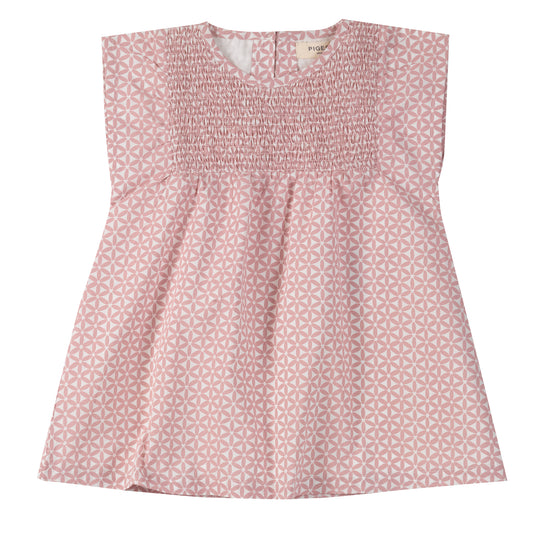 Smock top and headscarf