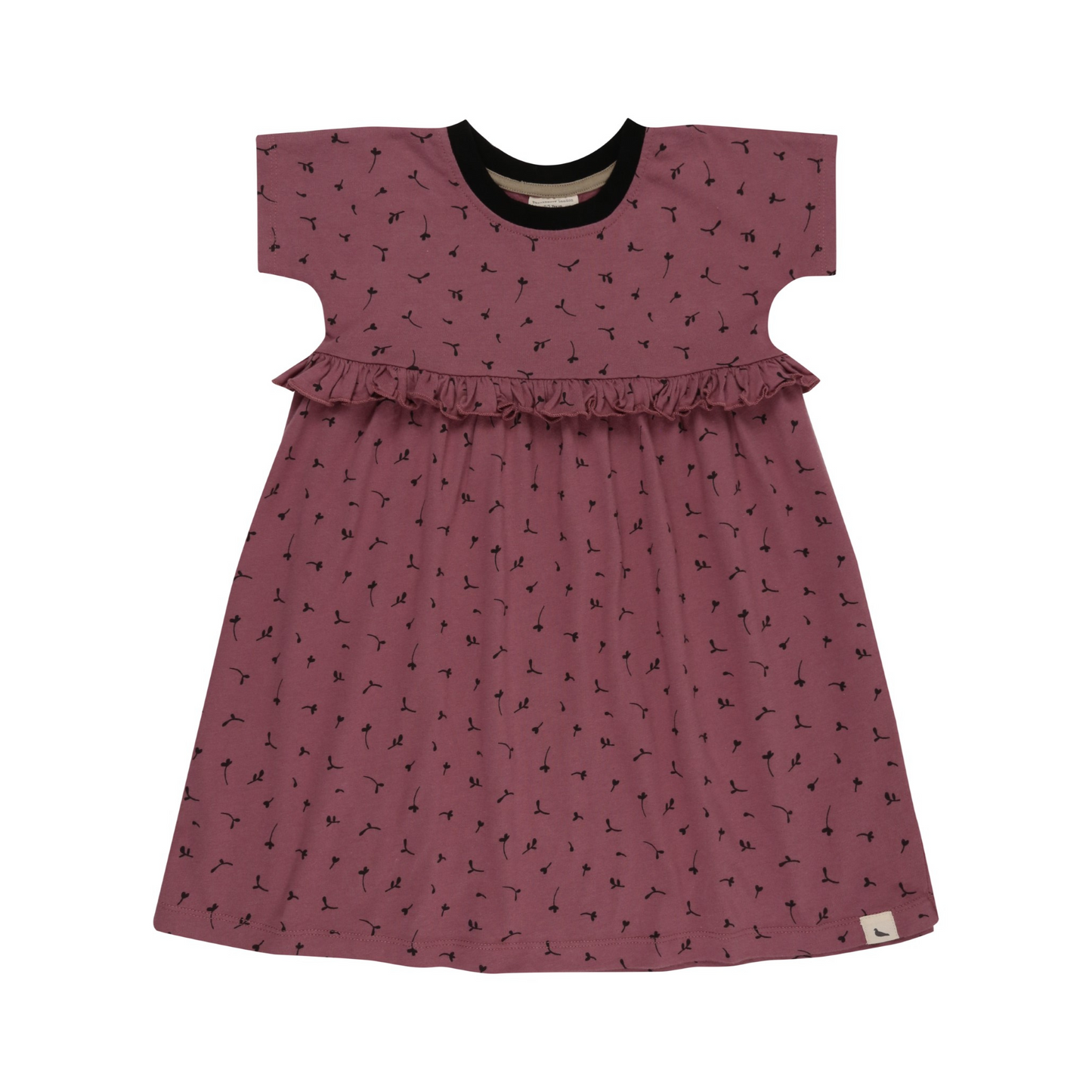 Seedling print dress
