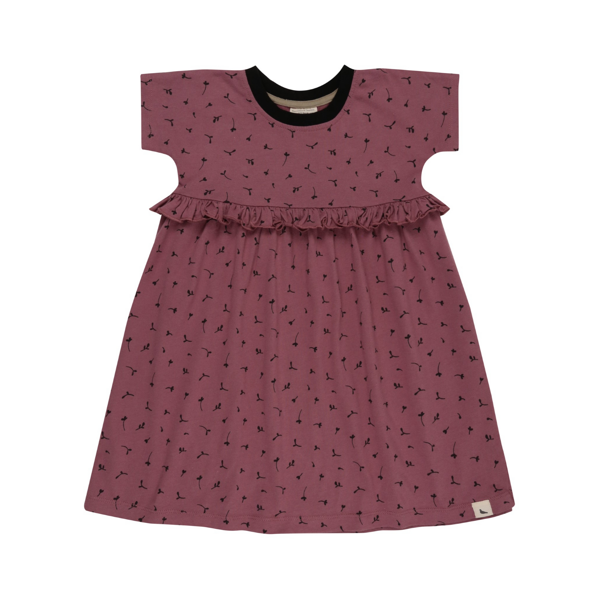 Seedling print dress