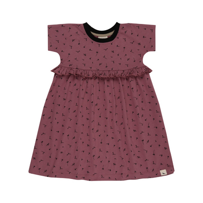 Seedling print dress