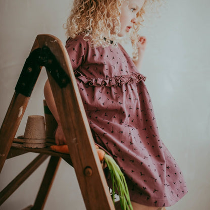 Seedling print dress