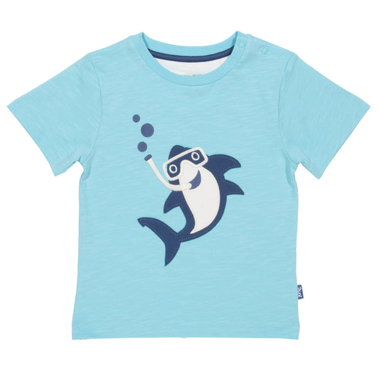 Snorkel shark t-shirt