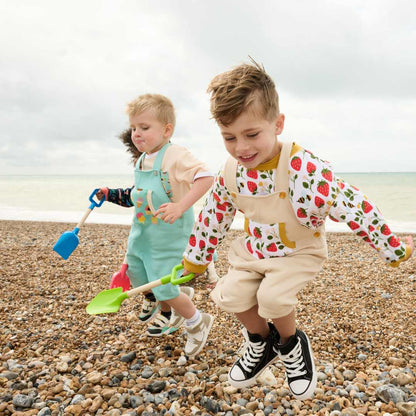 Strawberry fields short dungarees