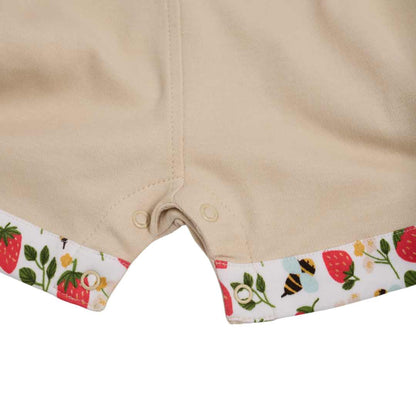 Strawberry fields short dungarees
