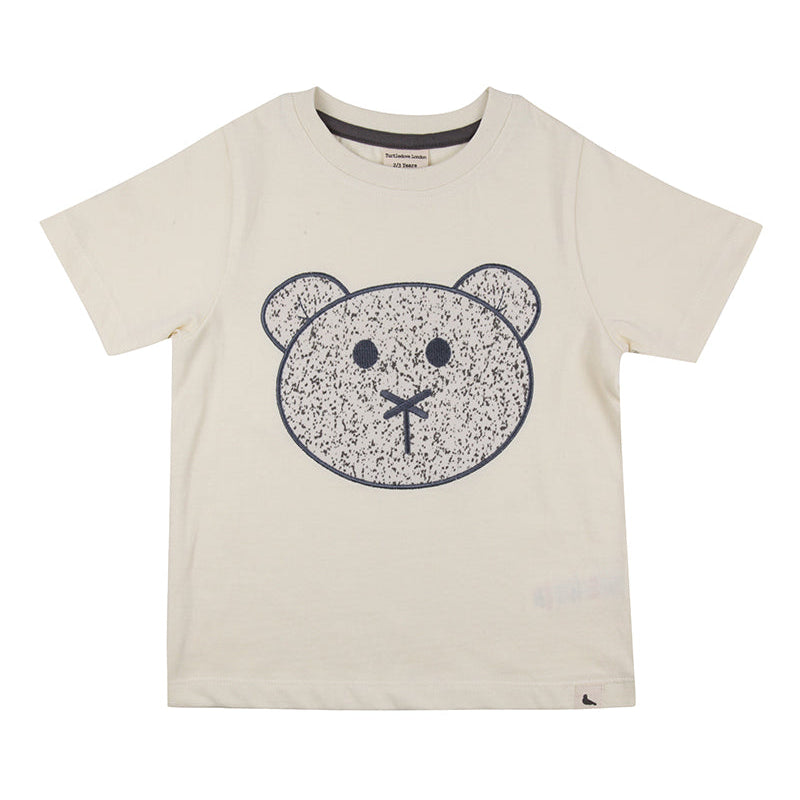 Nep applique bear tee