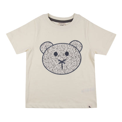 Nep applique bear tee