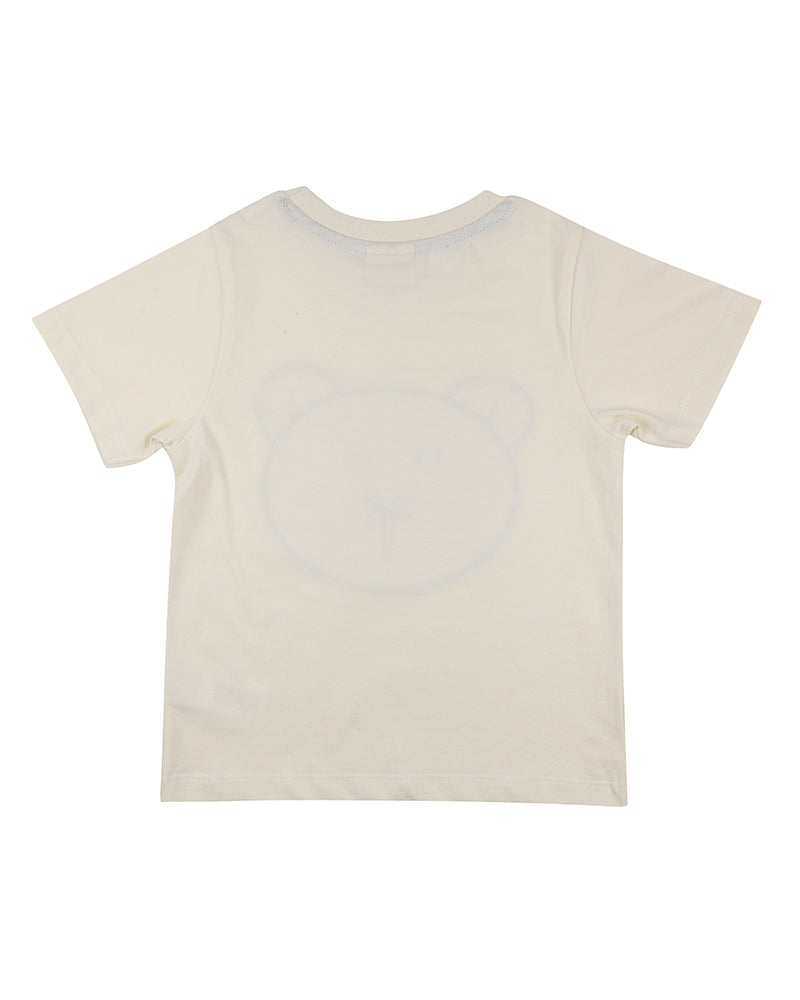 Nep applique bear tee