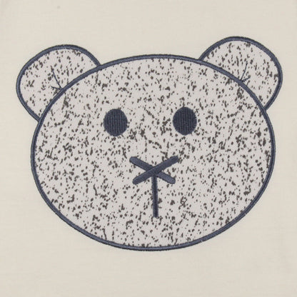 Nep applique bear tee
