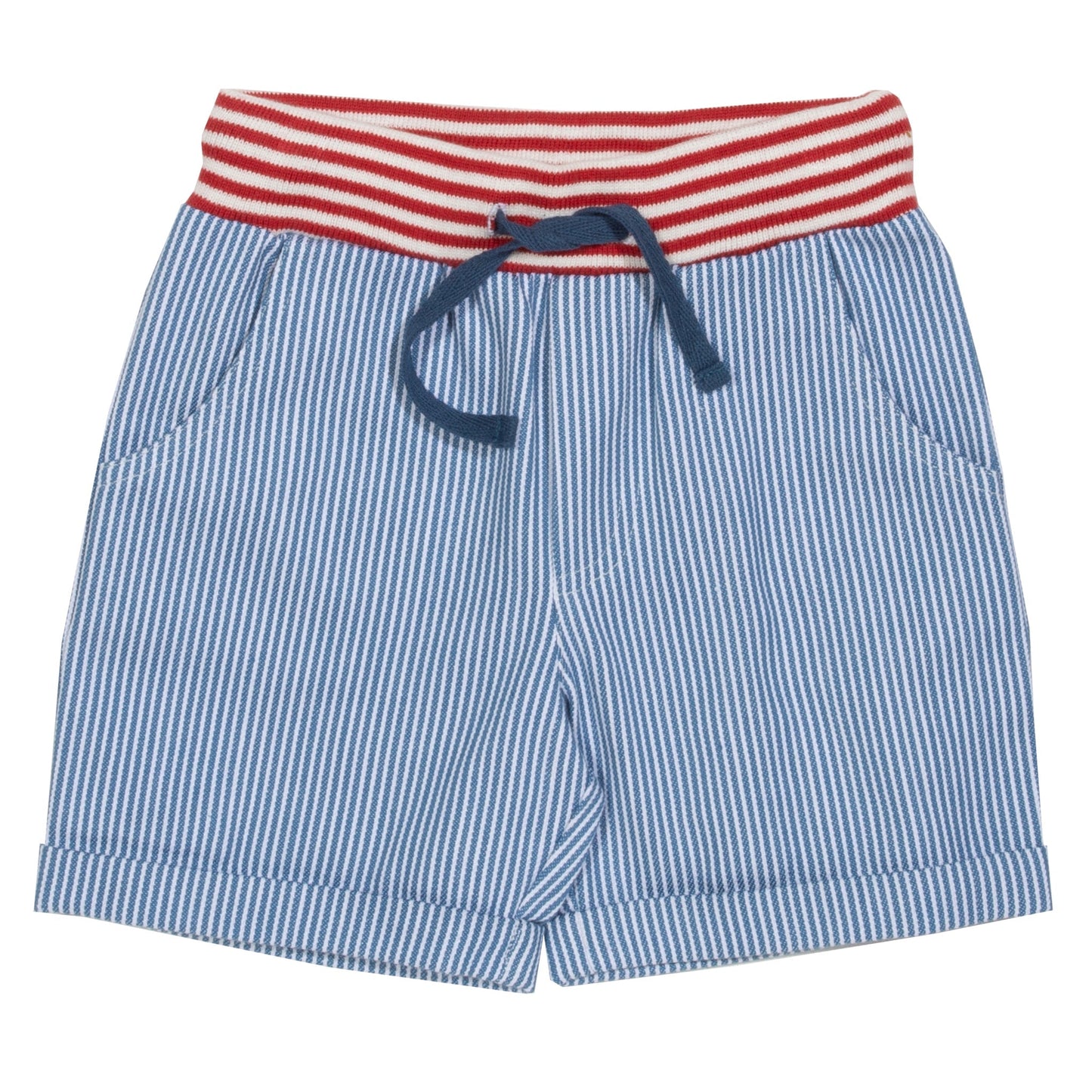 Ticking shorts - blue - resale