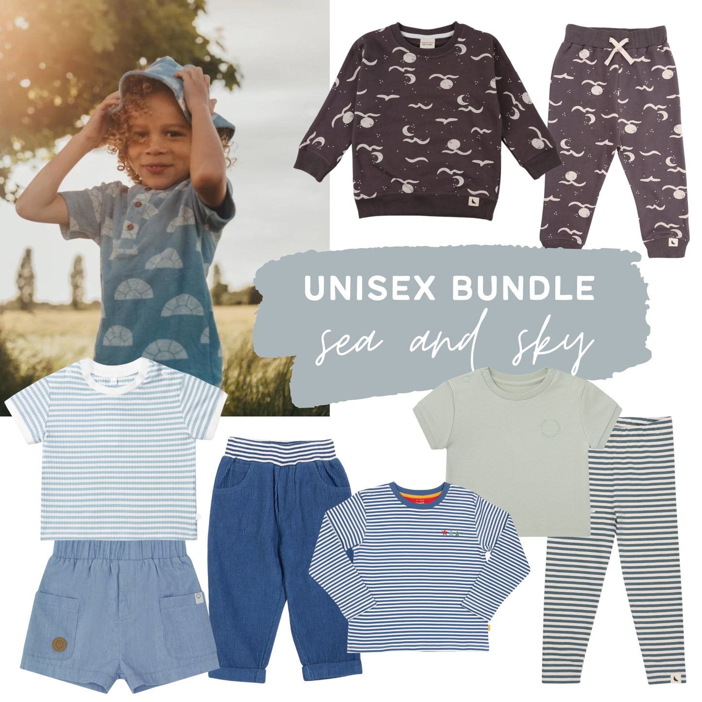 Sea and sky capsule wardrobe