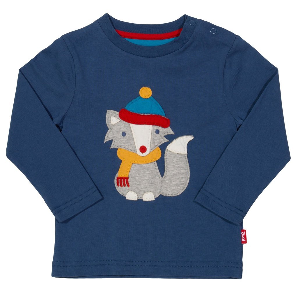 Arctic fox long sleeve top - Borro - rent baby kids clothes