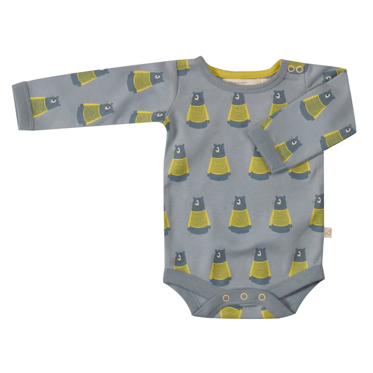 Bear long sleeve bodysuit - Borro - rent baby kids clothes