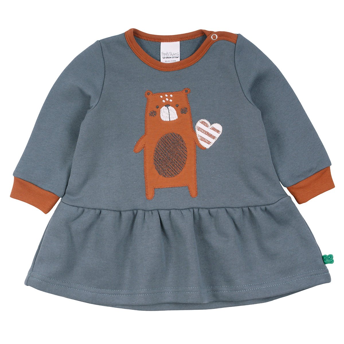 Bear sweatshirt dress - Borro - rent baby kids clothes