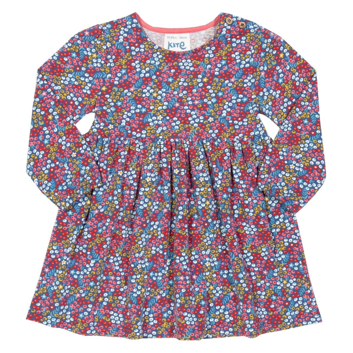 Berry ditsy dress - Borro - rent baby kids clothes