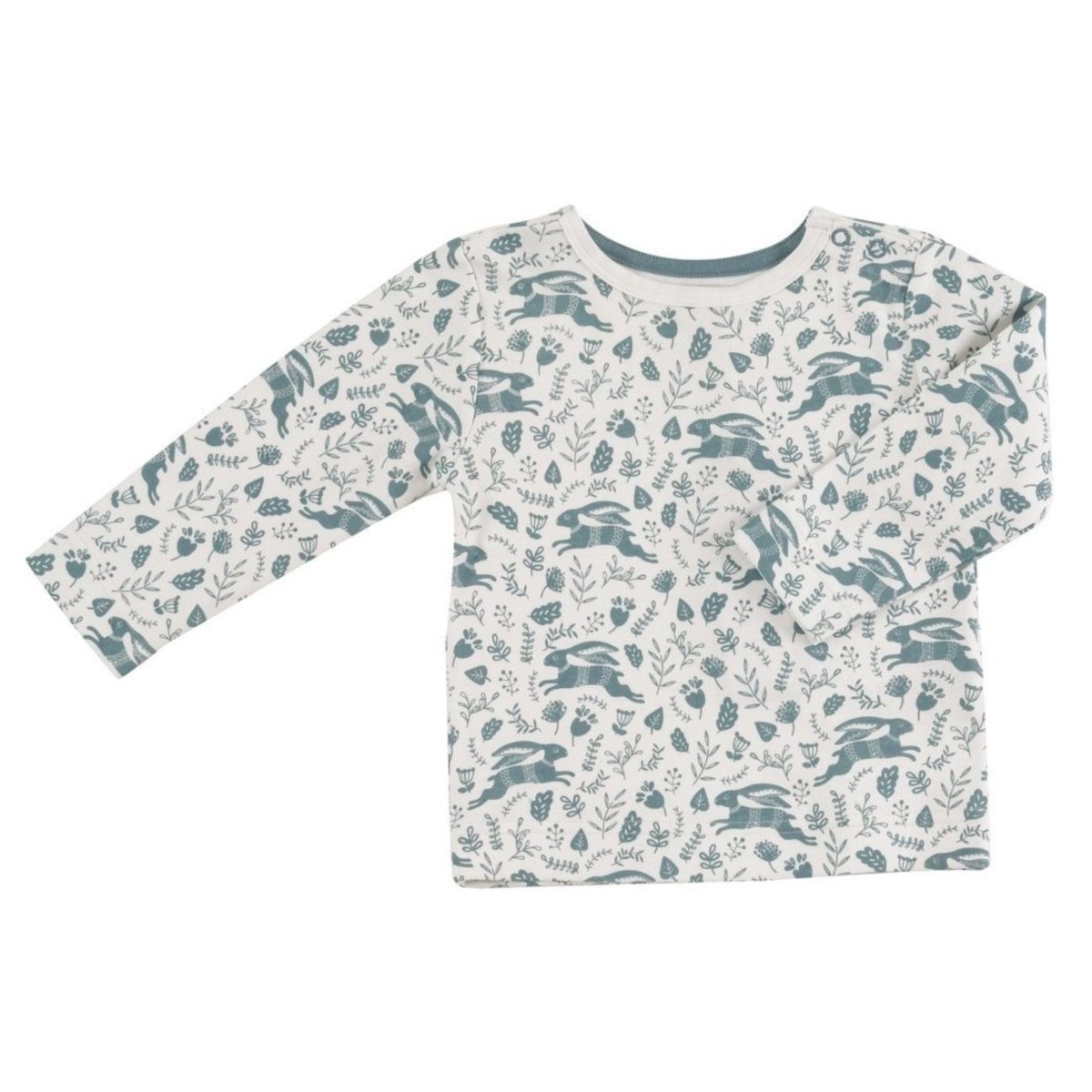 Blue hares long sleeve top - Borro - rent baby kids clothes