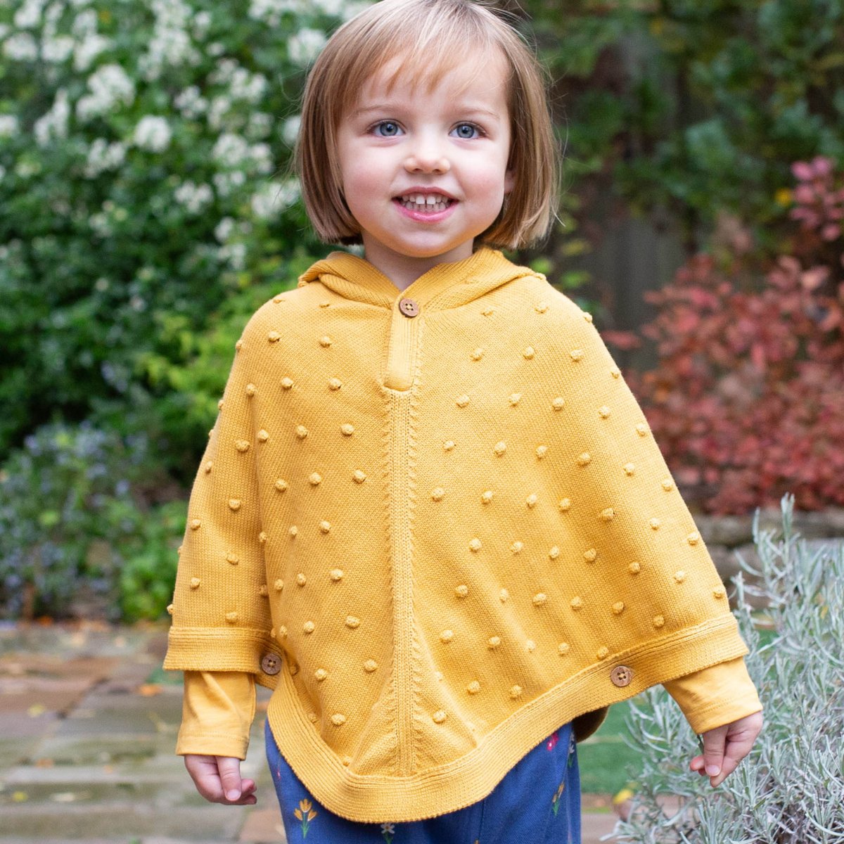 Bobble poncho jumper - Borro - rent baby kids clothes