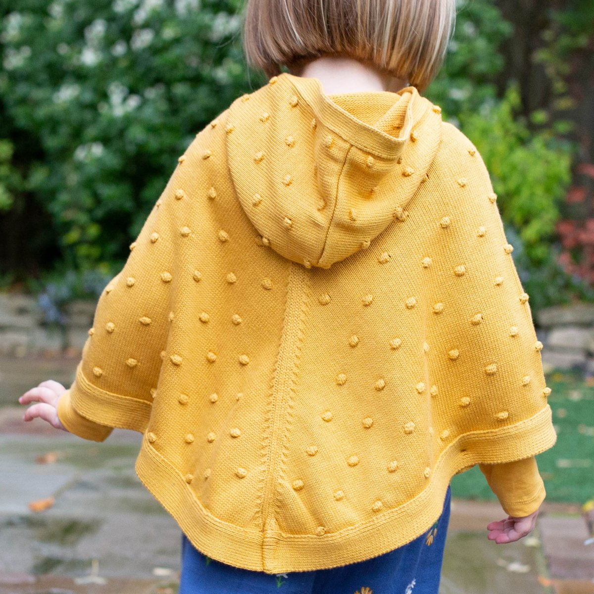 Bobble poncho jumper - Borro - rent baby kids clothes