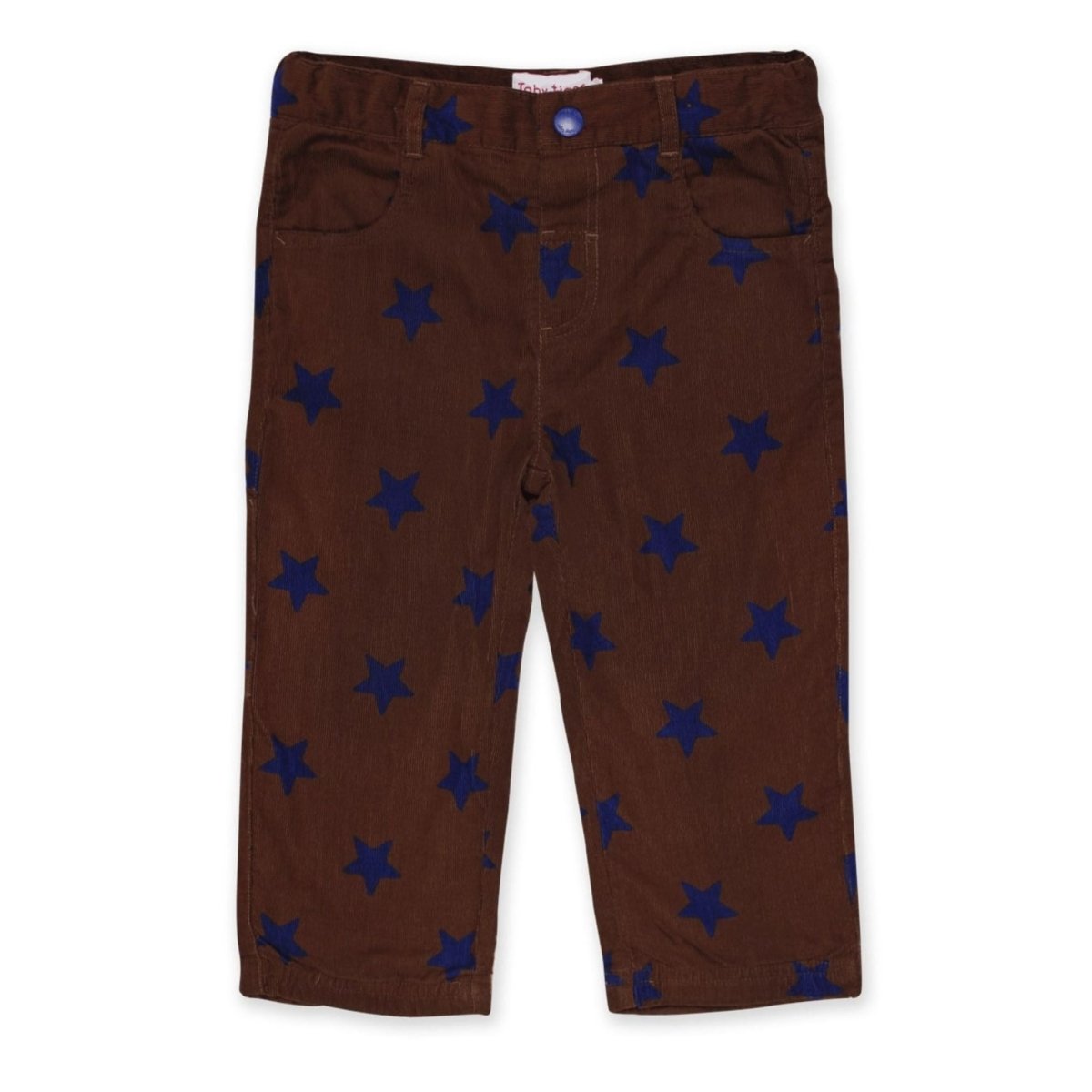 Brown star cord trousers - Borro - rent baby kids clothes