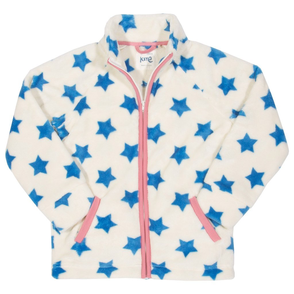 Brownsea fleece - blue stars - Borro - rent baby kids clothes