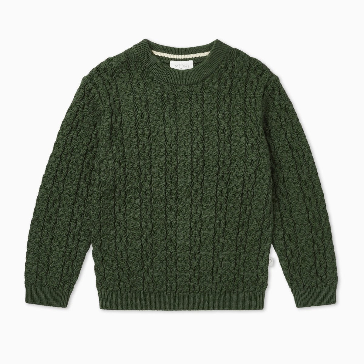 Cable knit jumper - thyme - Borro - rent baby kids clothes