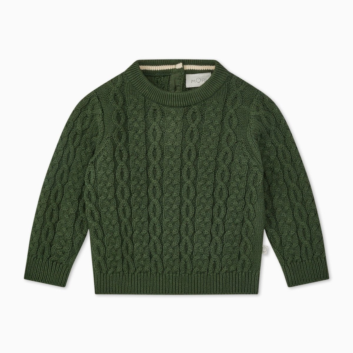 Cable knit jumper - thyme - Borro - rent baby kids clothes