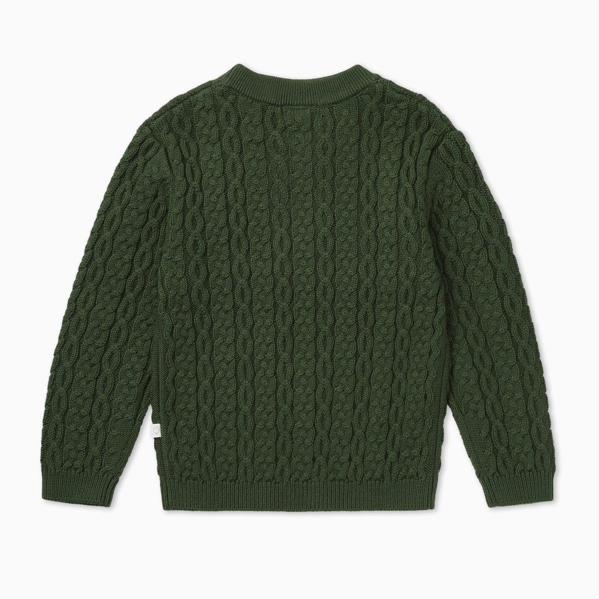 Cable knit jumper - thyme - Borro - rent baby kids clothes