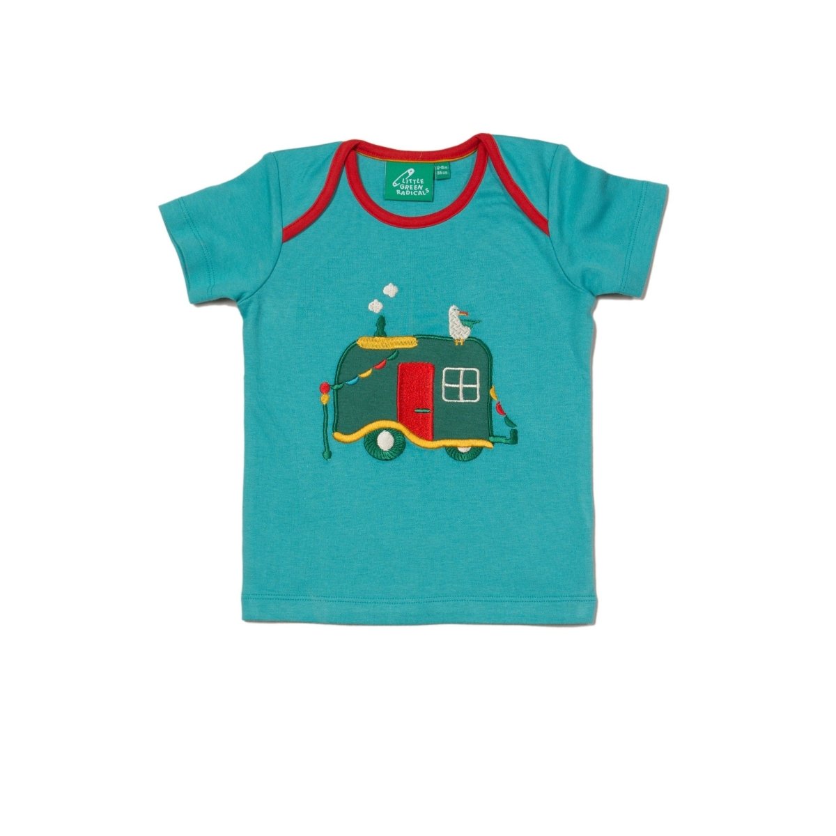 Campervan adventures appliqué t-shirt - Borro - rent baby kids clothes