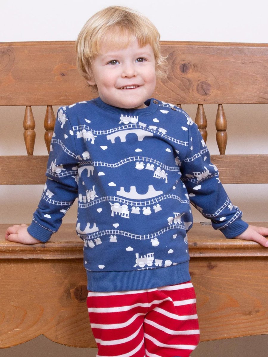 Choo choo sweatshirt - Borro - rent baby kids clothes