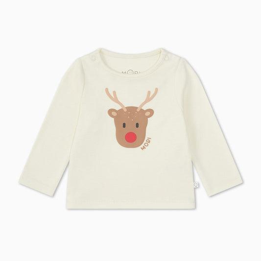 Christmas reindeer long sleeve top - Borro - rent baby kids clothes