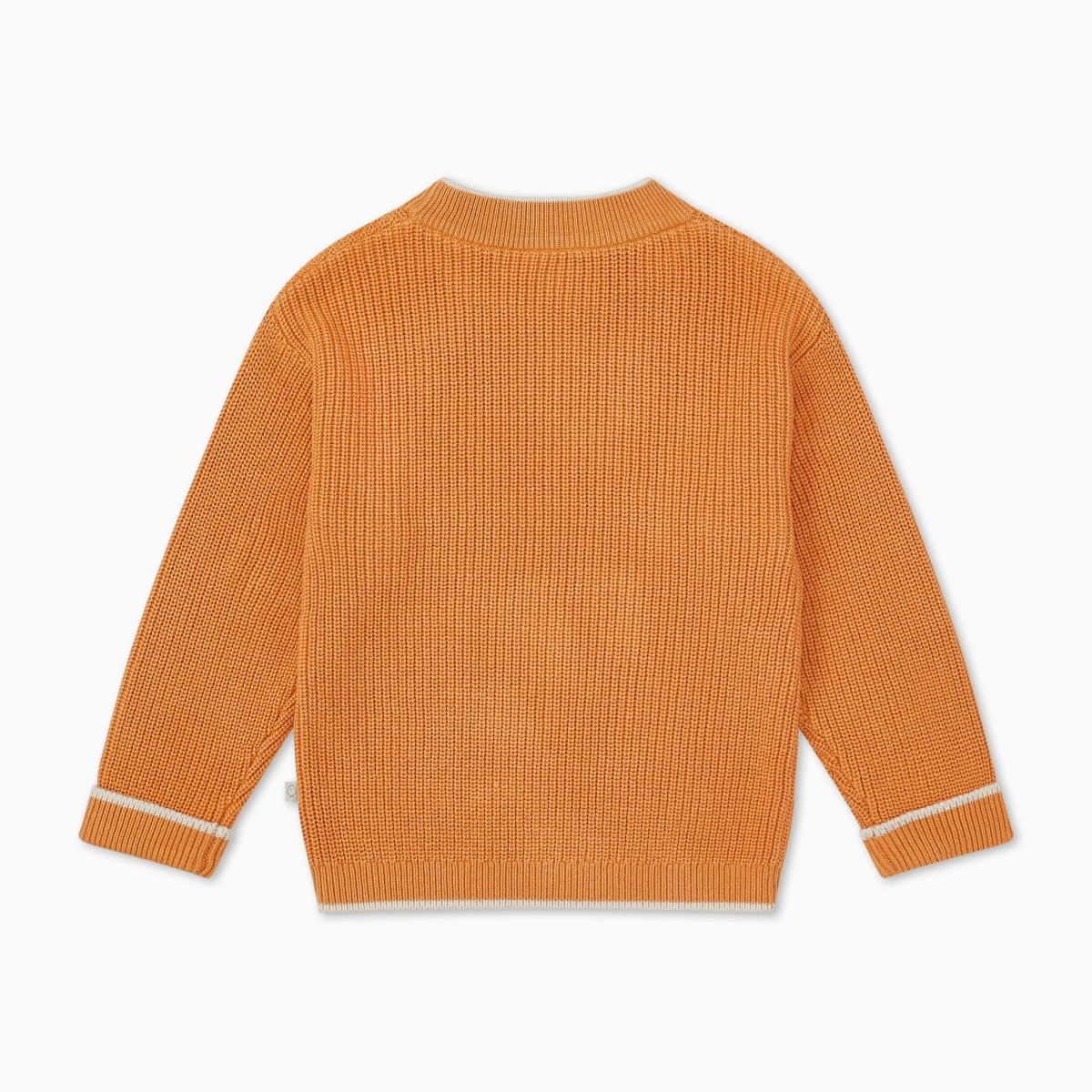 Chunky knit high neck jumper - oak - Borro - rent baby kids clothes