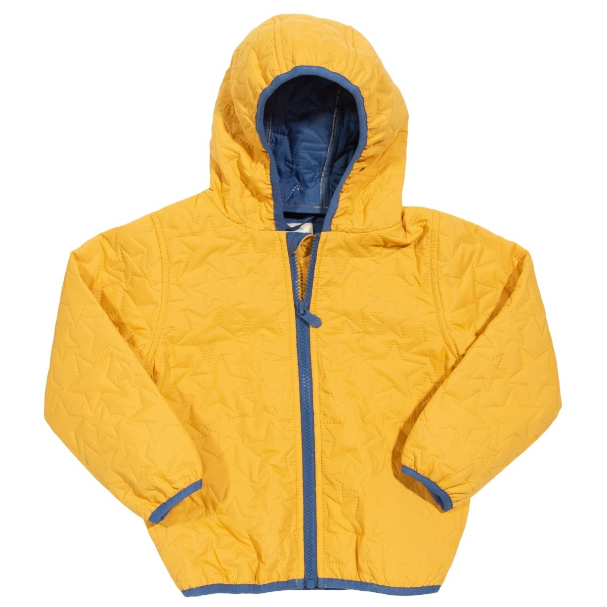 Cocoon coat - mustard yellow - Borro - rent baby kids clothes