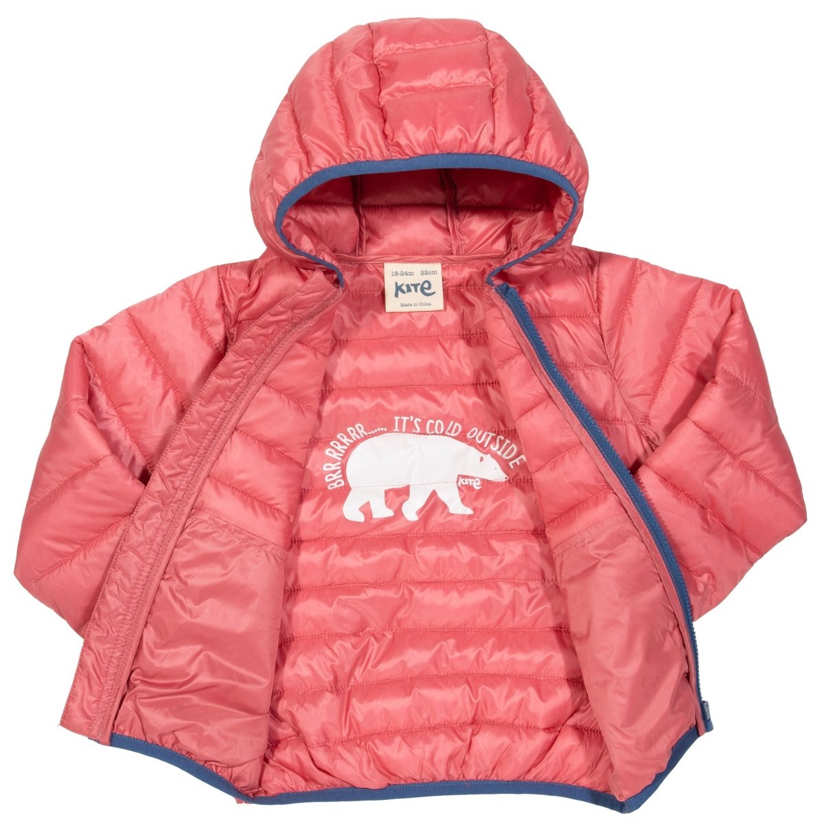 Cocoon coat - rose pink - Borro - rent baby kids clothes