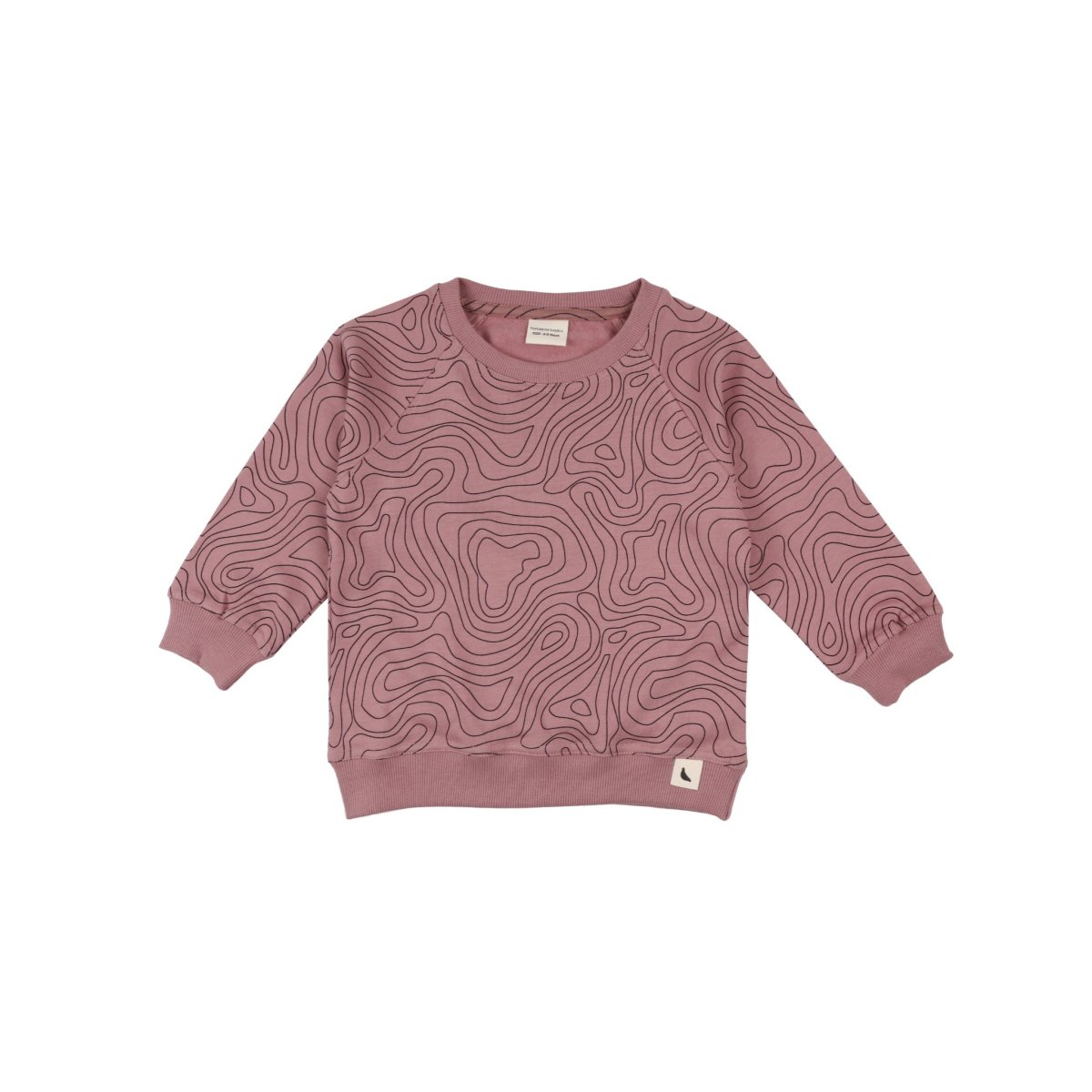 Contour print sweatshirt - Borro - rent baby kids clothes