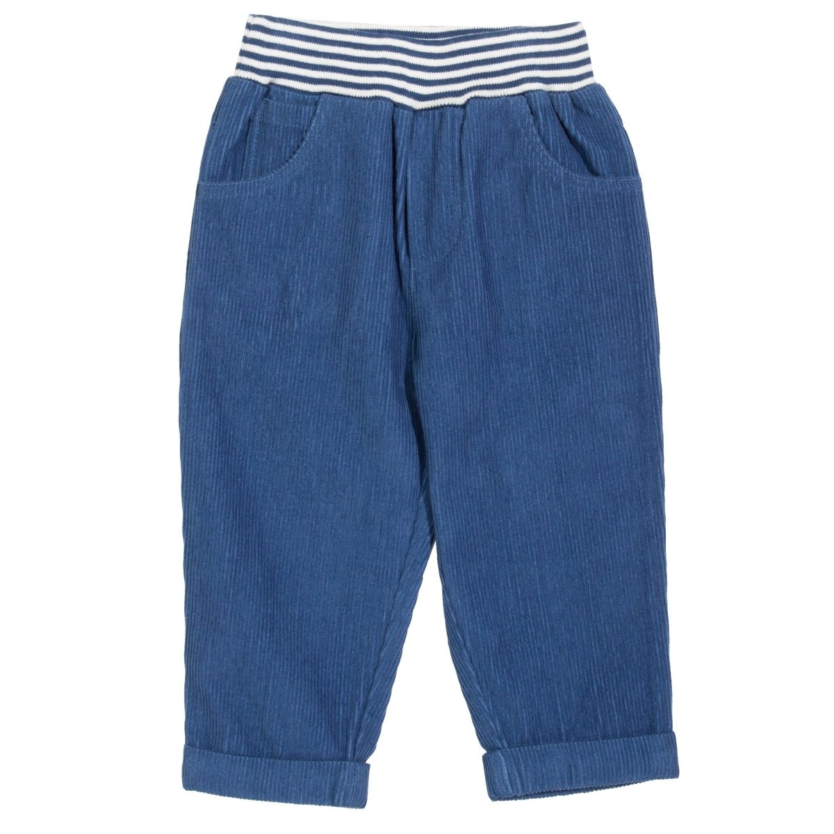 Cord pull - ons - navy - Borro - rent baby kids clothes