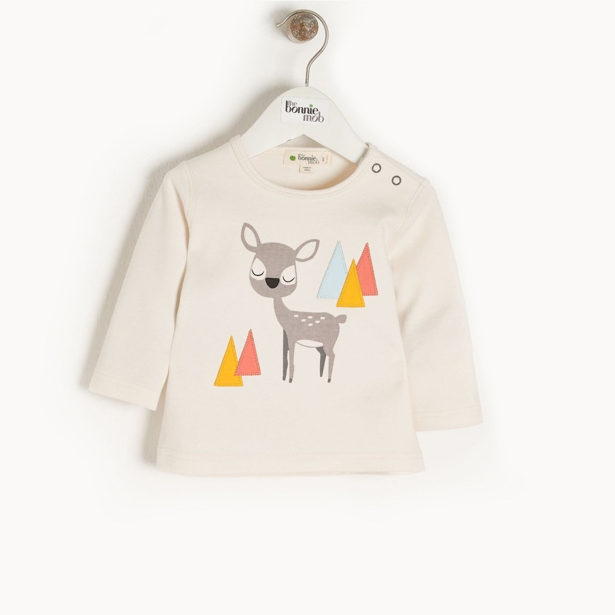 Deer long sleeve top - Borro - rent baby kids clothes